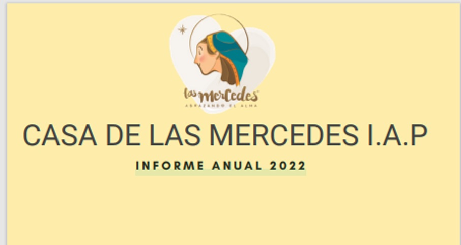 Informe 2022: Casa de las Mercedes – Sede San Rafael